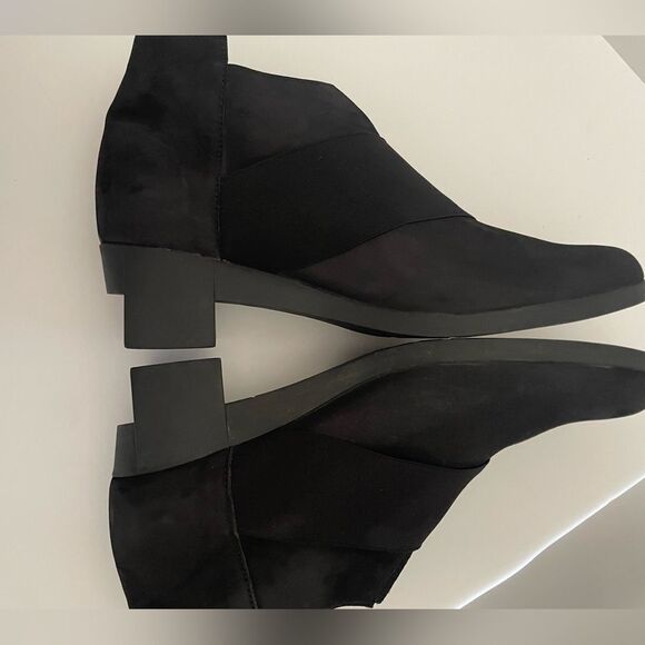 Arche Black Slip In Ankle Boots Size 38 (7) - Picture 5 of 9